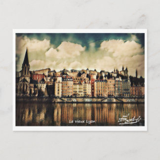 Le vieux Lyon Vykort