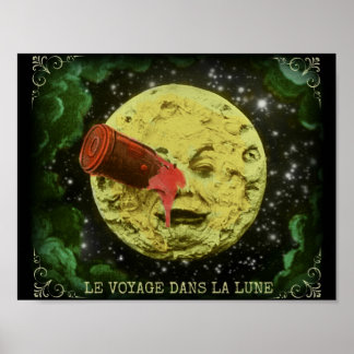 Le Voyage dans la Lune/A Resa till Måne Poster