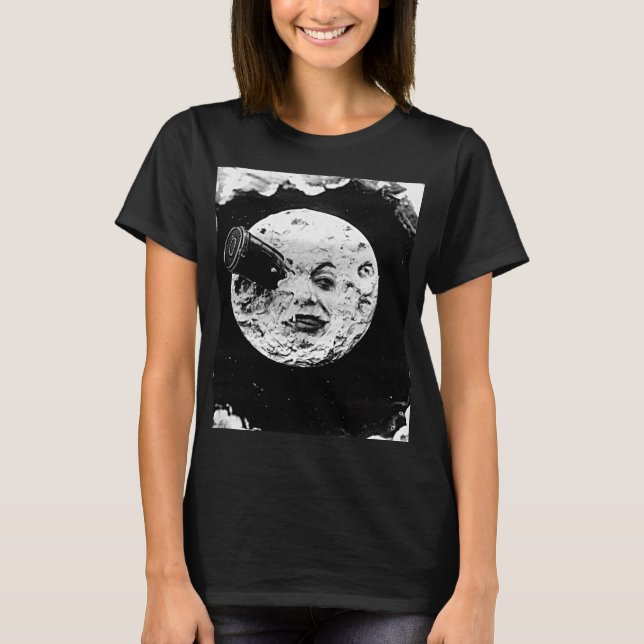 Le voyage dans la lune Georges Méliès T Shirt (Framsida)