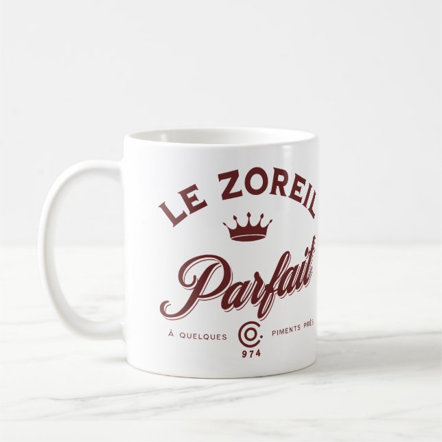 Le Zoreil parfait, à quelque Kaffemugg (Vänster)