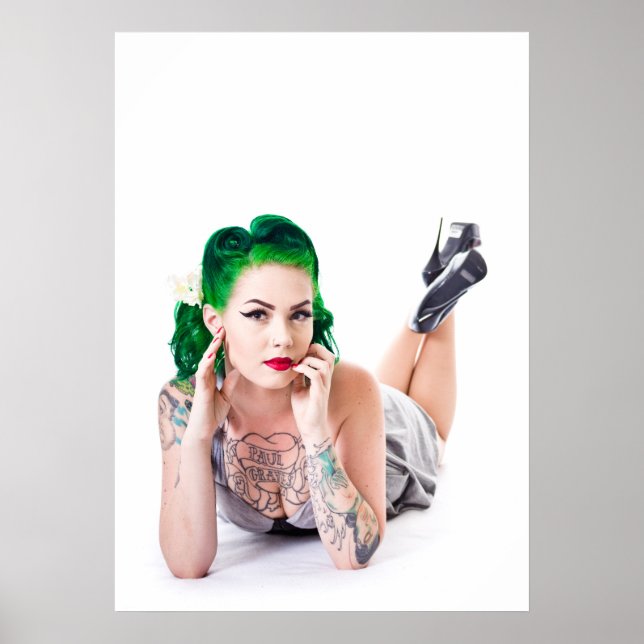 Lea Graves Pinup Poster (Framsidan)