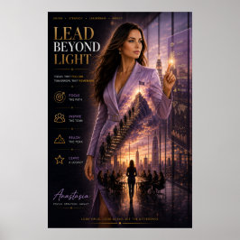 Lead Beyond Light – Executive Leadership Affisch