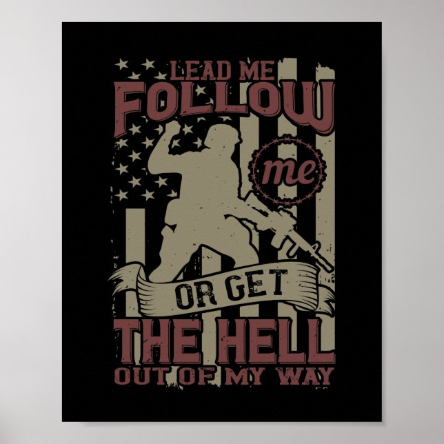 Lead Me, Follow Me Poster (Framsidan)
