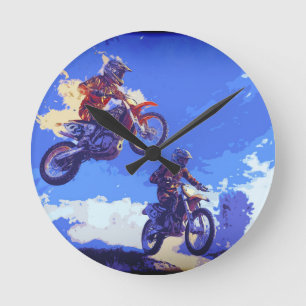 Lead - Motocross Racers Rund Klocka