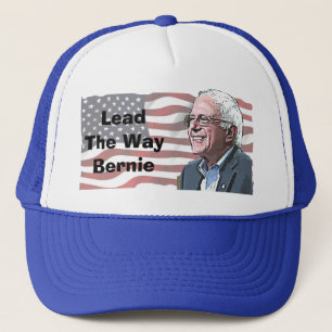 Lead Way Bernie Sanders Baseball Cap Truckerkeps