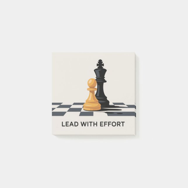 Lead With Effort Post-it Block (Framsida)