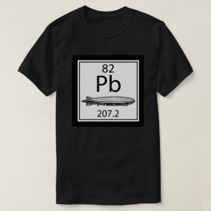 Lead Zeppelin Periodiska Systemet Atomnummer Led T Shirt