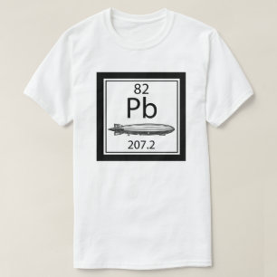 Lead Zeppelin Periodiska Systemet Atomnummer Led T Shirt