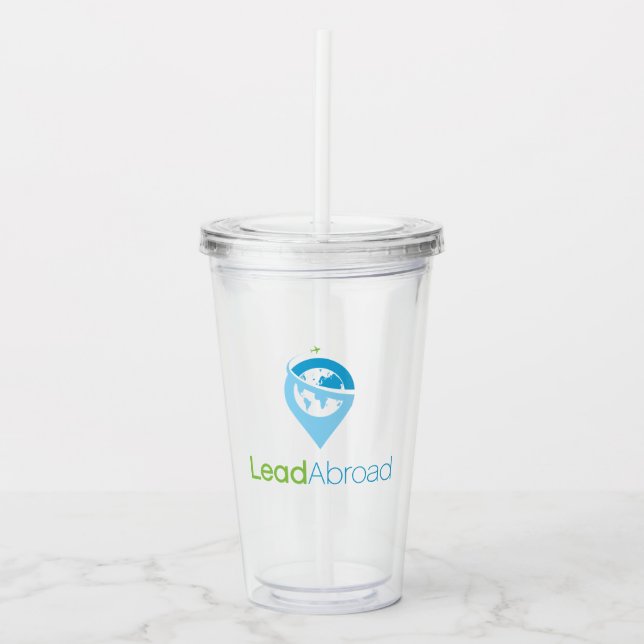 LeadAbroad tumbler Take Away Mugg (Framsida)