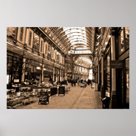 Leadenhall Market City of London England Poster