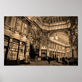 Leadenhall Market City of London England Poster