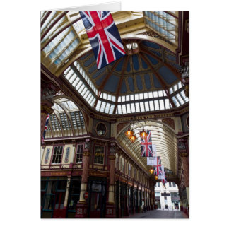 Leadenhall Market London Hälsningskort