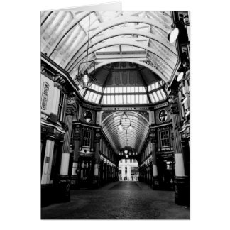 Leadenhall Market London Hälsningskort