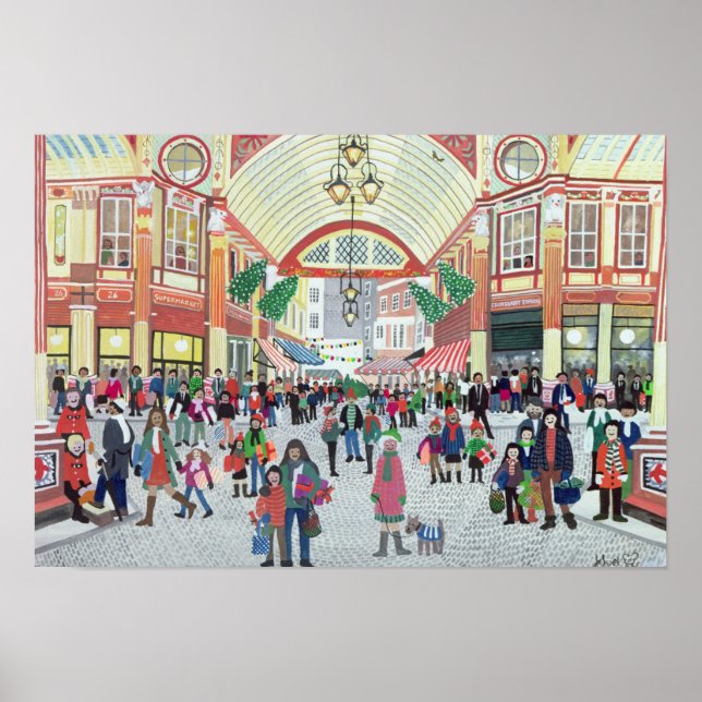 Leadenhall Market London Poster (Framsidan)