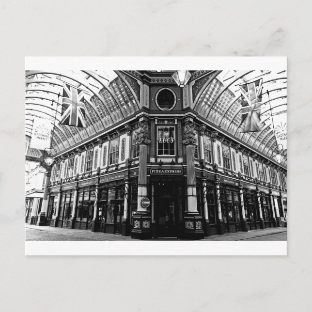 Leadenhall Market London Vykort (Framsida)