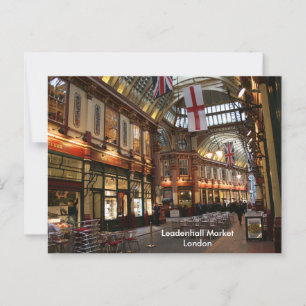 Leadenhall Market London Vykort
