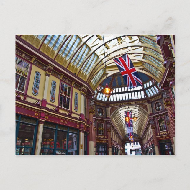 Leadenhall Market London Vykort (Framsida)