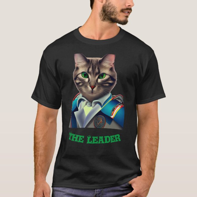 Leader Cat T-Shirts (Framsida)
