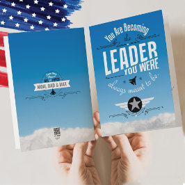 Leader Luft Force Basic Training BMT Militär Kort