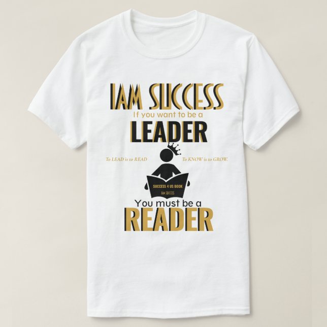 LEADER READER T SHIRT (Design framsida)