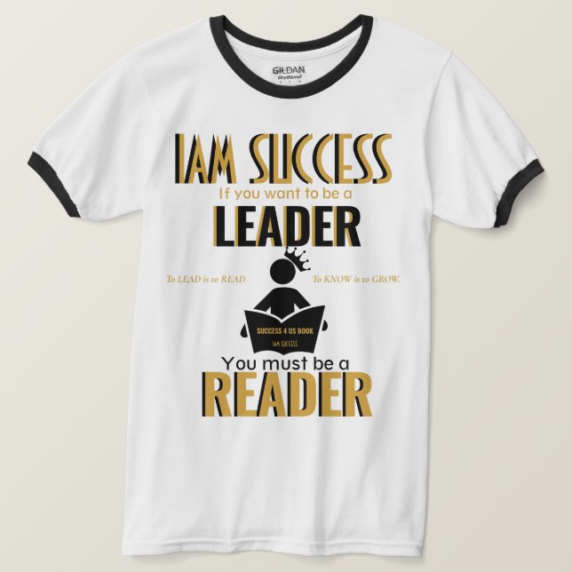 LEADER READER T SHIRT (Design framsida)