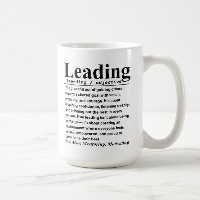 Leadership Kaffemugg (Höger)