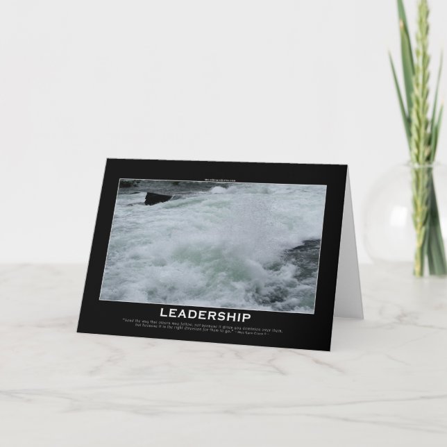 LEADERSHIP Motiveringskort Kort (Framsida)