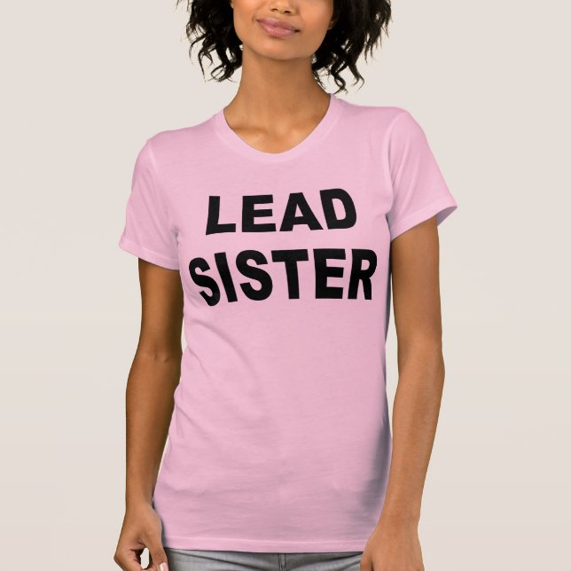 LeadSister T-tröja Tee Shirt (Framsida)