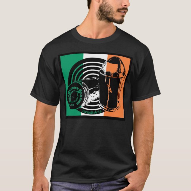 LeadSlingerStudios Póg mo thóin T-shirt (Framsida)