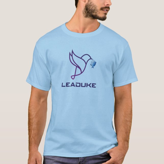 Leaduke Manar apparBird Logotyp T Shirt (Framsida)