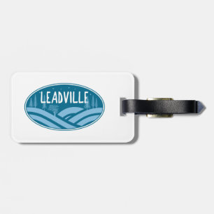 Leadville Colorado utomhus Bagagebricka
