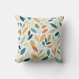 Leaf and Dots cushion Kudde