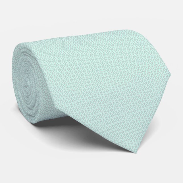LEAF – Mintgrön Elegant Bröllopsslips Slips (Rullad)