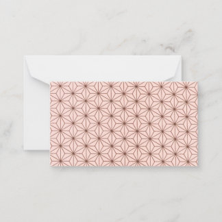 leaf pattern anteckningskort