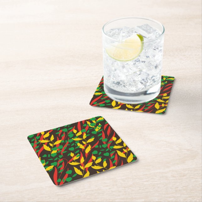leaf underlägg papper kvadrat (Insitu)