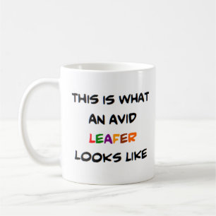leafer, vid kaffemugg