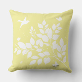 Leafy branch Swallow Butterflies in silhouette  Kudde