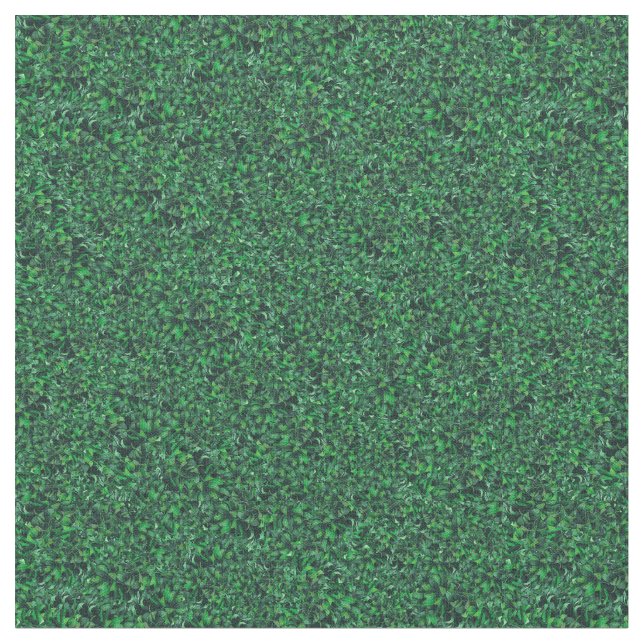 Leafy Elegance Botanical Mönster Tyg (Närbild)