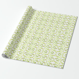 Leafy Elegance: Wrapping Papper by ZazzleWrapMagic Presentpapper