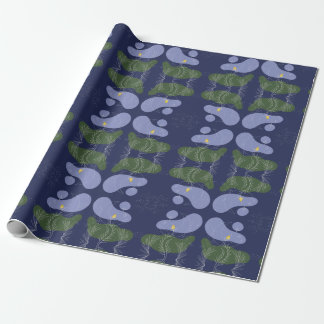 Leafy Elegance: Wrapping Papper by ZazzleWrapMagic Presentpapper