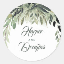 Leafy Greenery Elegant bröllop