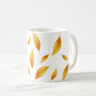 Leafy Serenity Ceramic Mugg’ Coffee Mugg