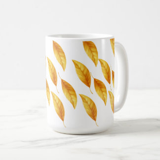 Leafy Serenity Ceramic Mugg" Kaffemugg