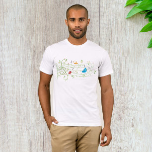 Leafy Staff Line Manar T-Shirt