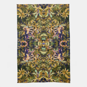 Leafy Tapestry Kökshandduk