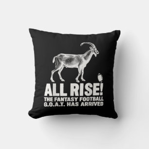 League Champion Fantasy Football Goat Gift Kudde
