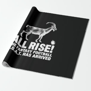 League Champion Fantasy Football Goat Gift Presentpapper