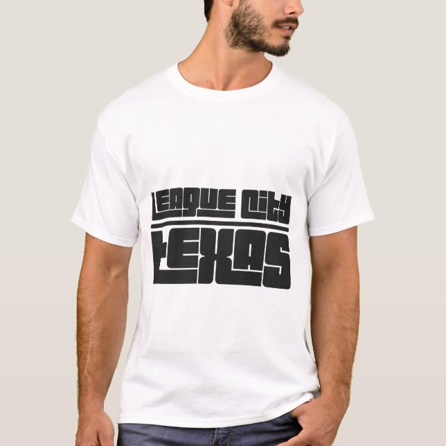 League City - Texas T Shirt (Framsida)