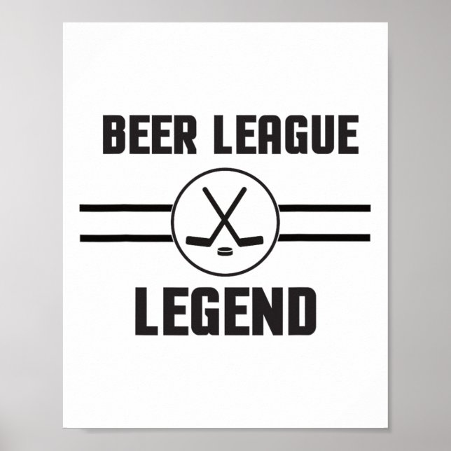 League Legend Hockey Poster (Framsidan)