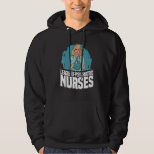 League Of Psychiatric Nurses klinik registrerad P Hoodie